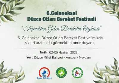 Düzce Otları Bereket Festivali